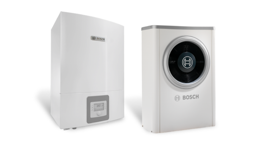 Bosch Compress 6000 AW-9+AWE 5-9 Levegő-víz hőszivattyú